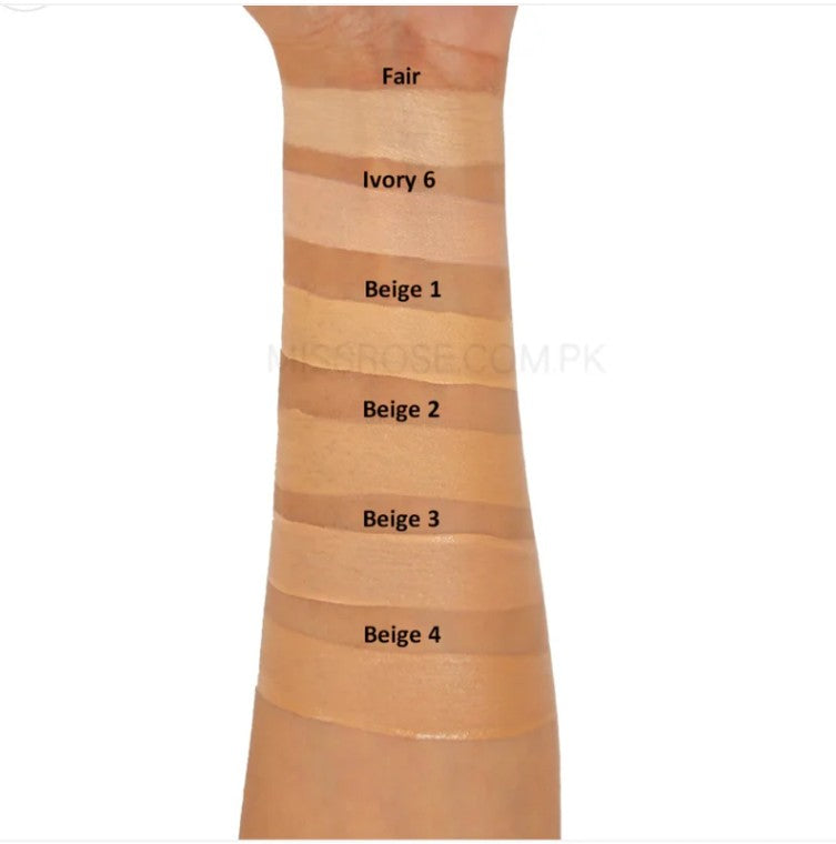MISS ROSE Full Coverage Matte Foundation