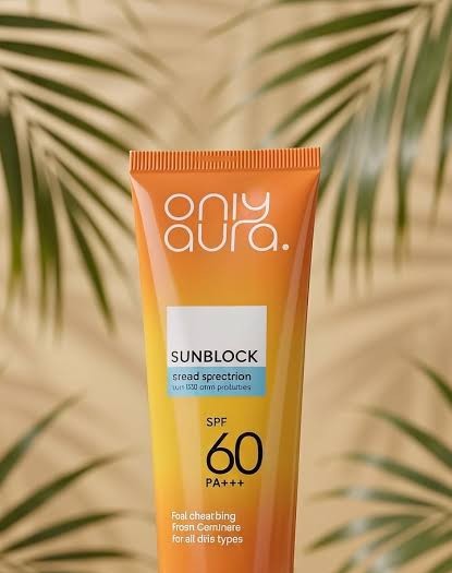OnlyAura only aura sunblock SPF 60