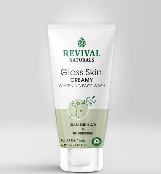 Revival Glass Skin Whitening Face Wash Creamy120ml