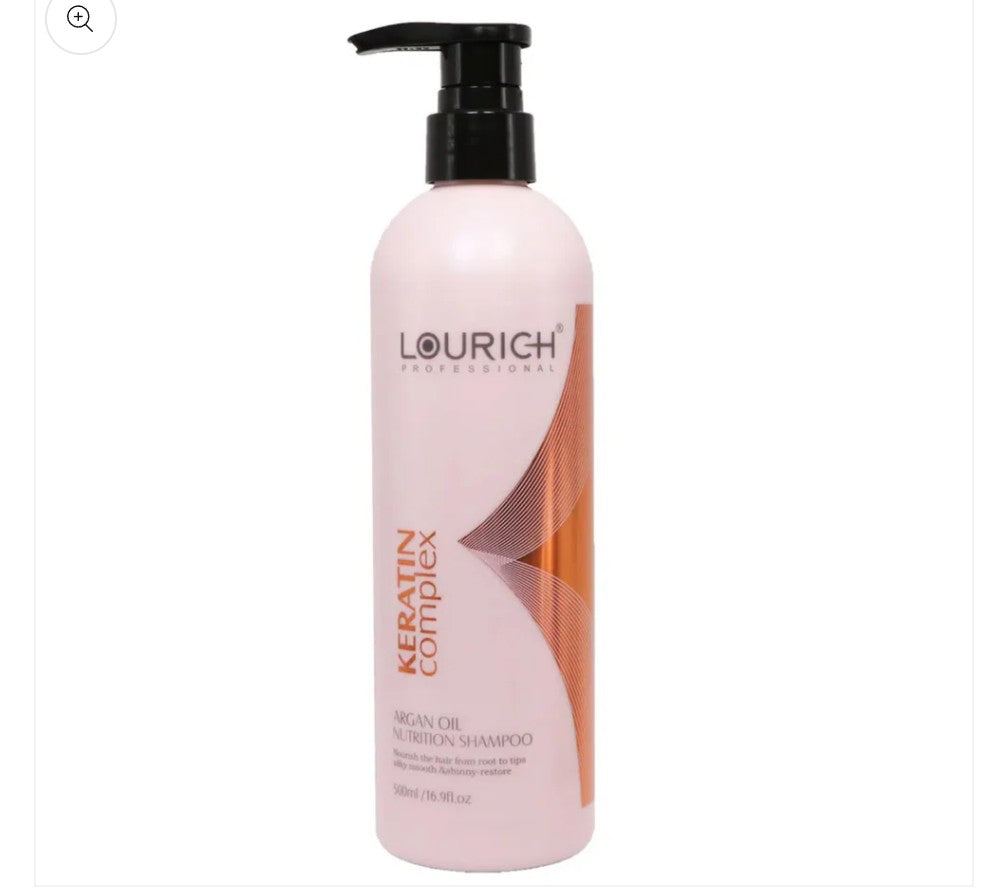 LOURICH Professional Keratin Complex Argan Oil Nutrition Shampoo 500ml