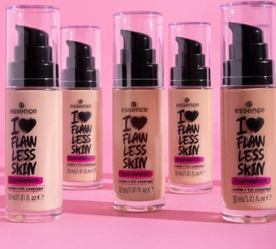 Essence i love flawless skin foundation matte+full coverage 30ml