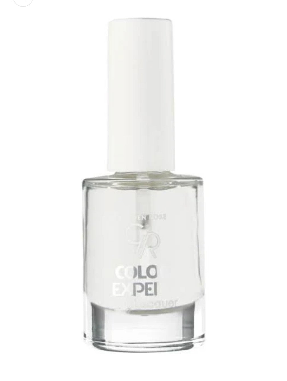 Golden rose transparent nails base top coat