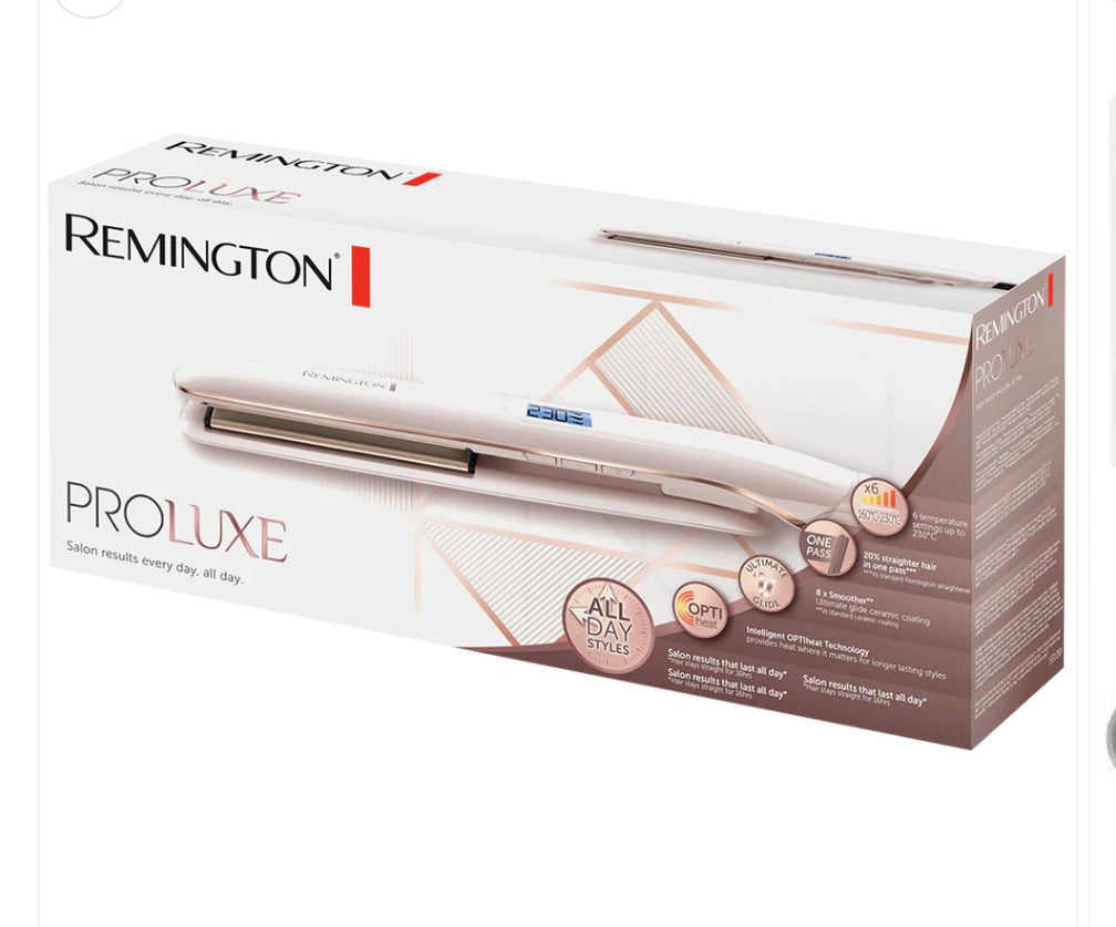 REMINGTON  HAIR STRAIGHTENER PROLUXE S9100 with 1 year Warranty