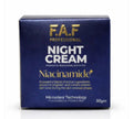 FAF Professional Night Cream with Niacinamide+ & Zinc – Brightening & Skin Repair Formula (50g)
