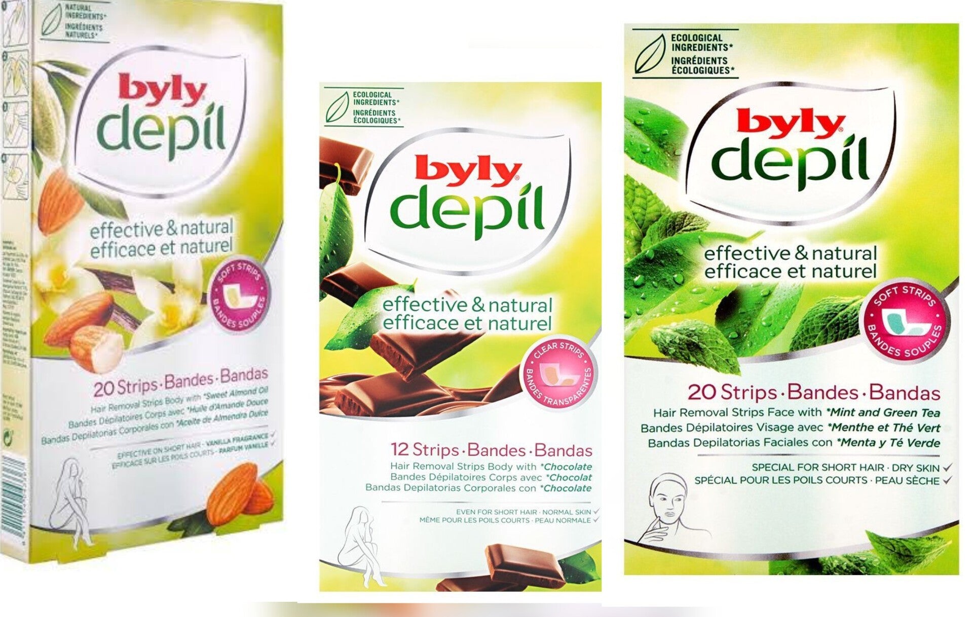 Byly wax strips
