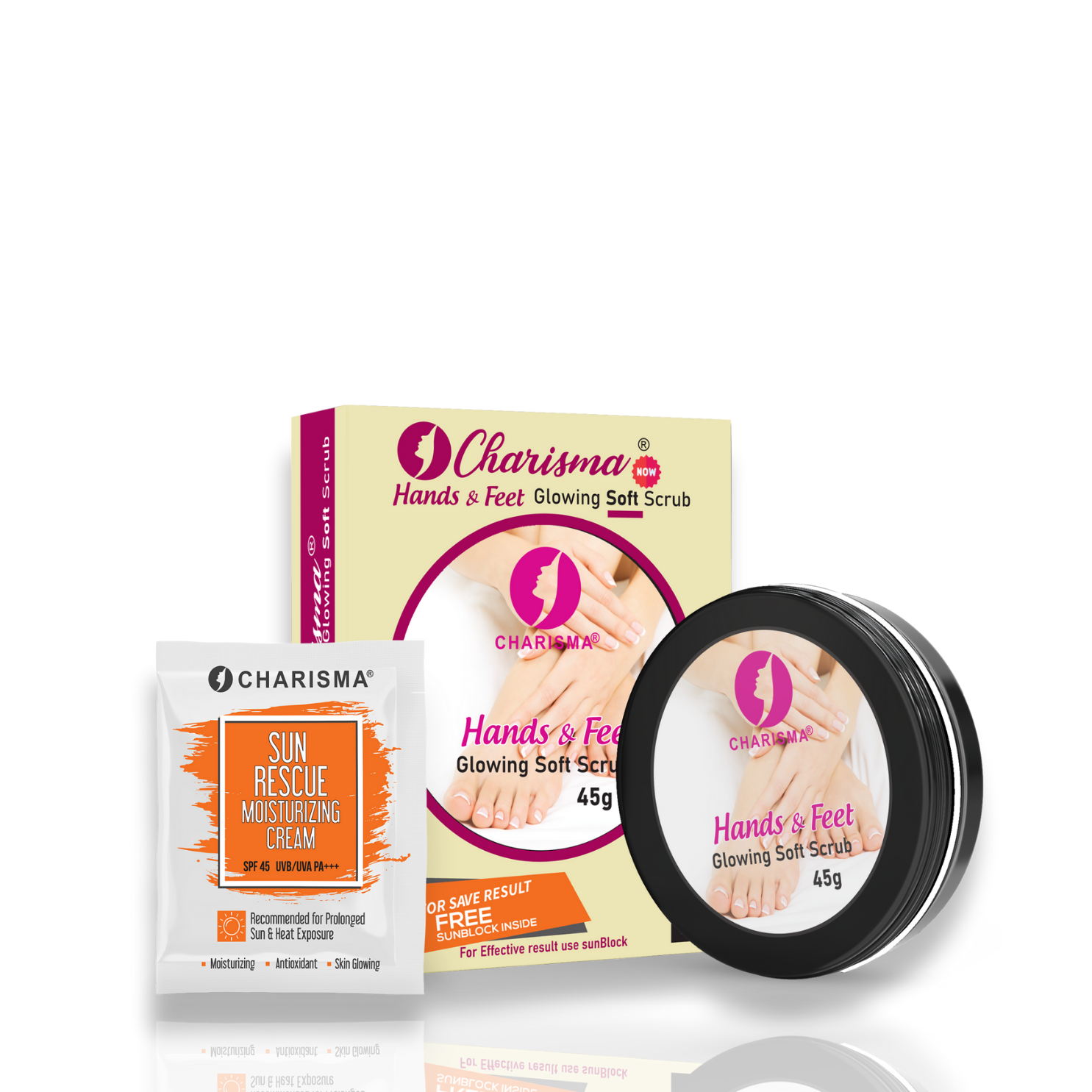 Charisma hand&foot whitening cream