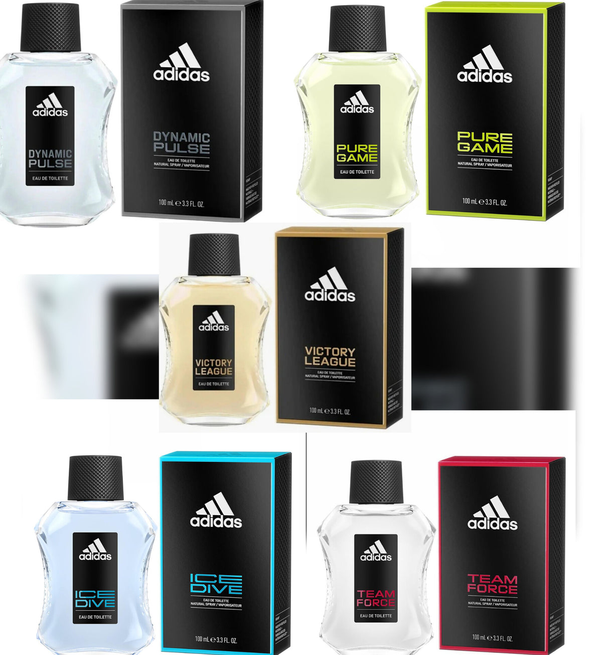 Adidas eau de toilette perfume 100ml