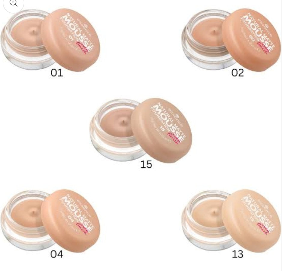 Essence natural matte mousse foundation 16gm
