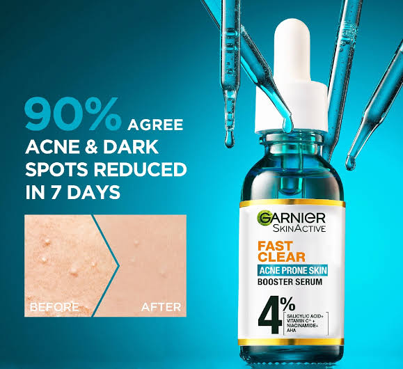 Garnier Fast Clear Serum For Acne Prone Skin
