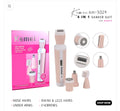Kemei KM-3024 4-in-1 Rechargeable Hair Remover Shaver for Women