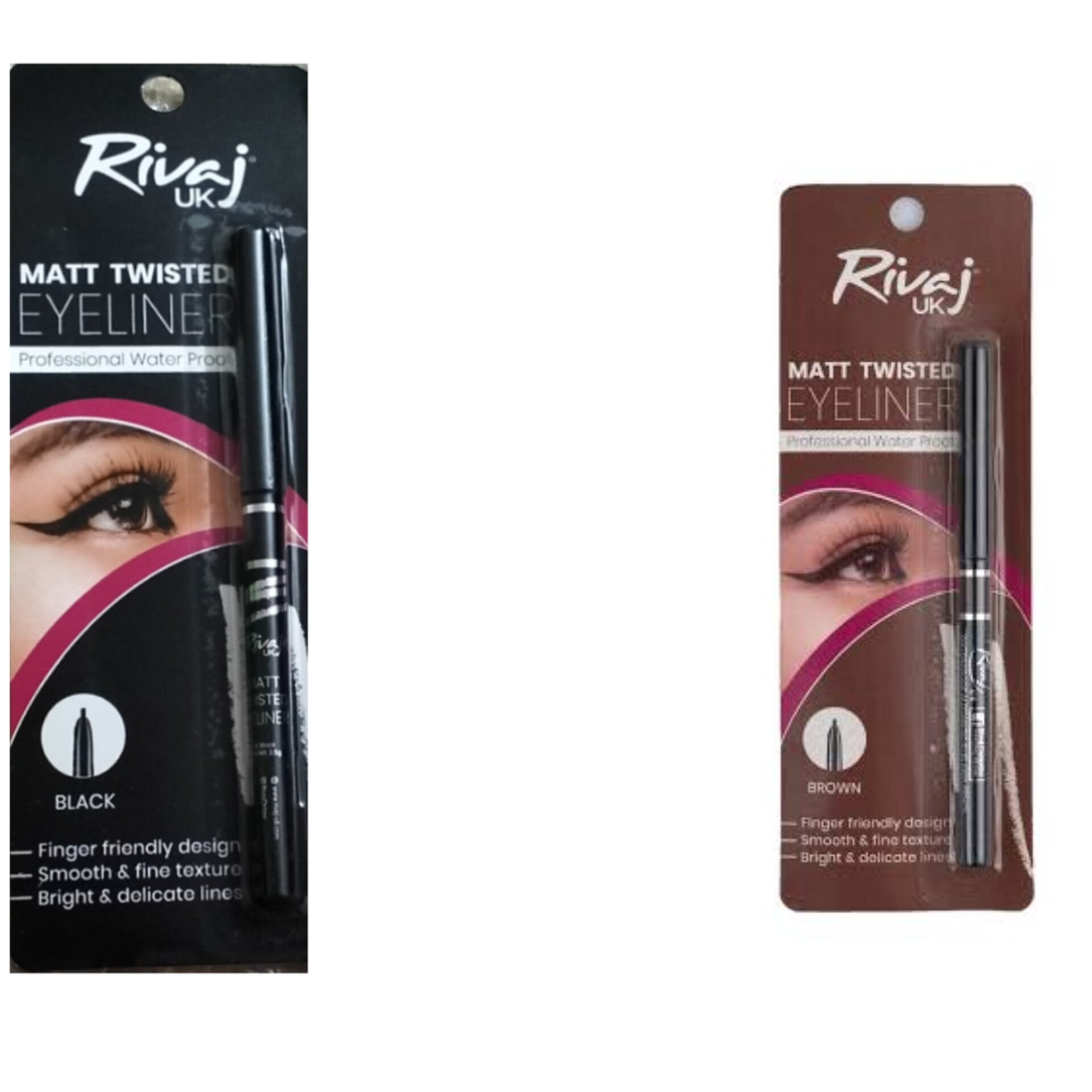 Rivaj rotate twisted liner waterproof
