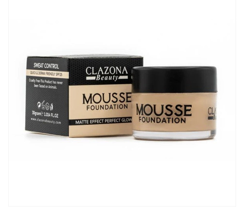 Clazona Matte Mousse Foundation