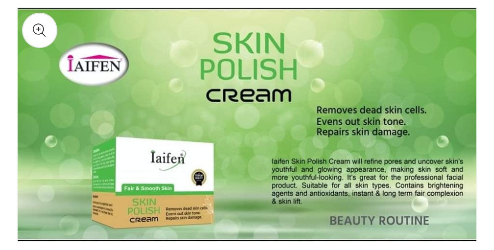 Iaifen skin polish cream for fair&smooth 250gm