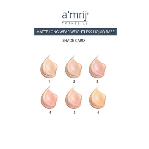 Amrij MATTE LONG WEAR WEIGHTLESS Foundation