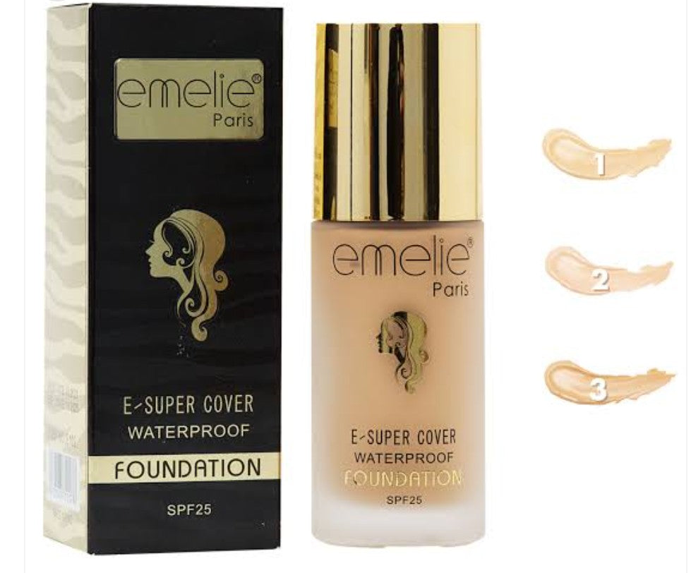 Emelie foundation waterproof super coverage