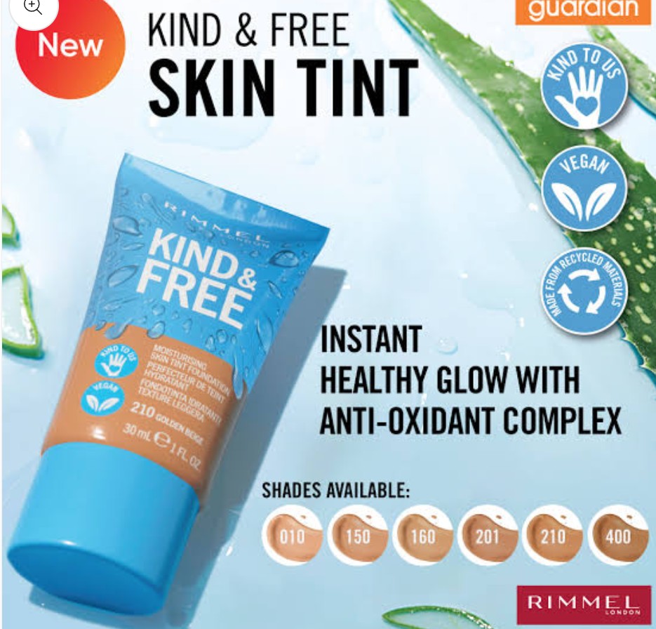 Rimmel kind & free foundation