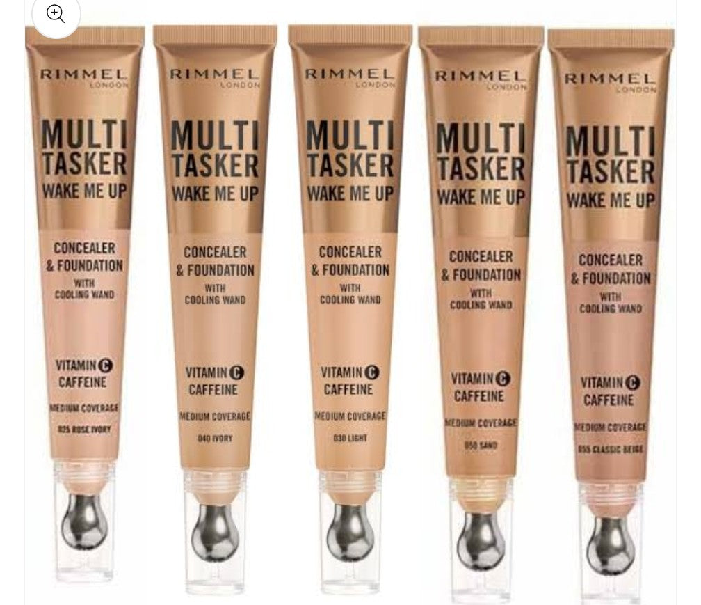 Rimmel Multi Tasker Wake Me Up Concealer & Foundation