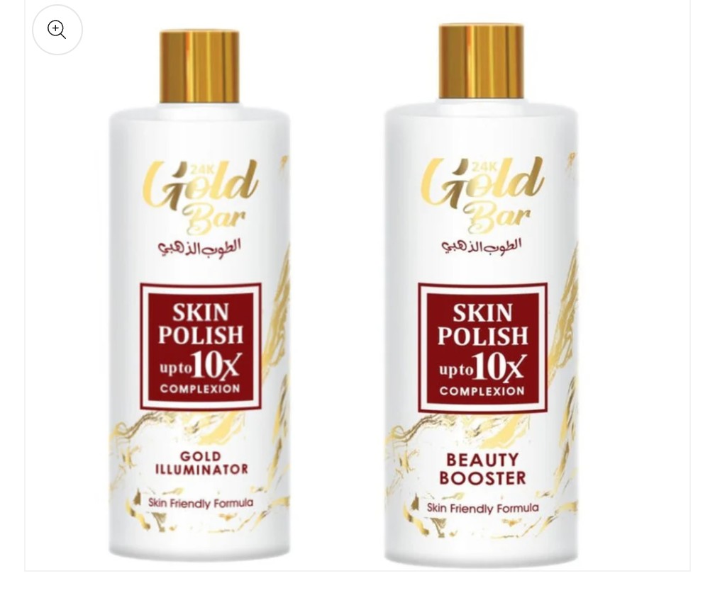 Danbys 24 K gold bleach 100gm powder 200ml booster(developer)