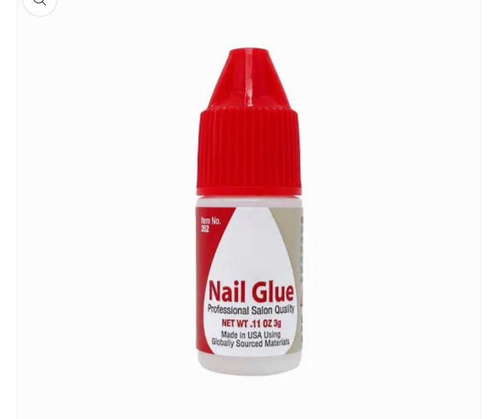 Artificial nail glue