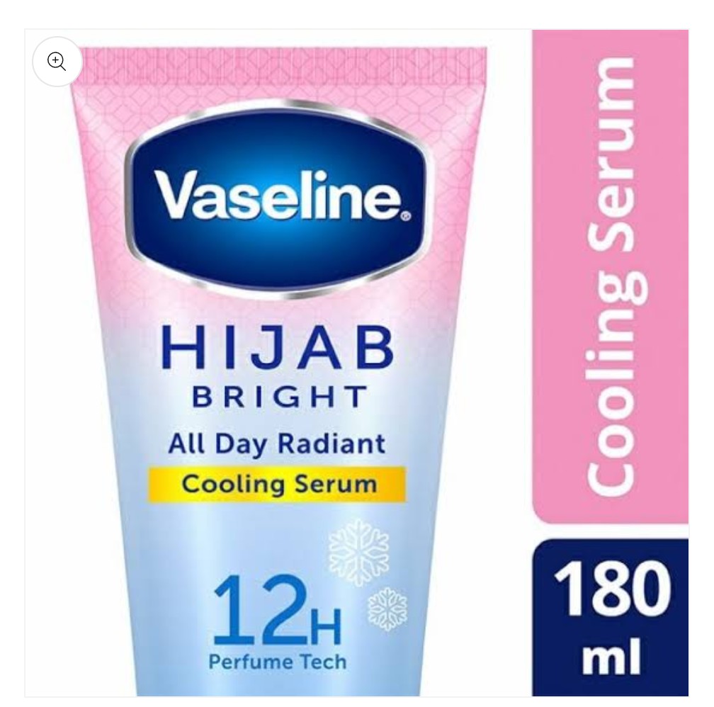 Vaseline healthy Bright Hijab all day radiant cooling face serum 12Hr 180ml
