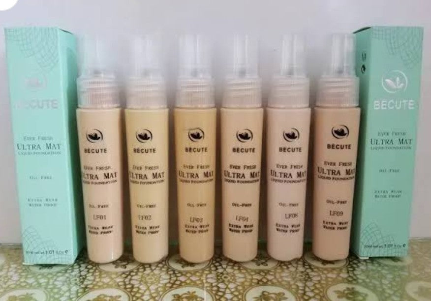 Becute Ultra Matt Liquid Foundation