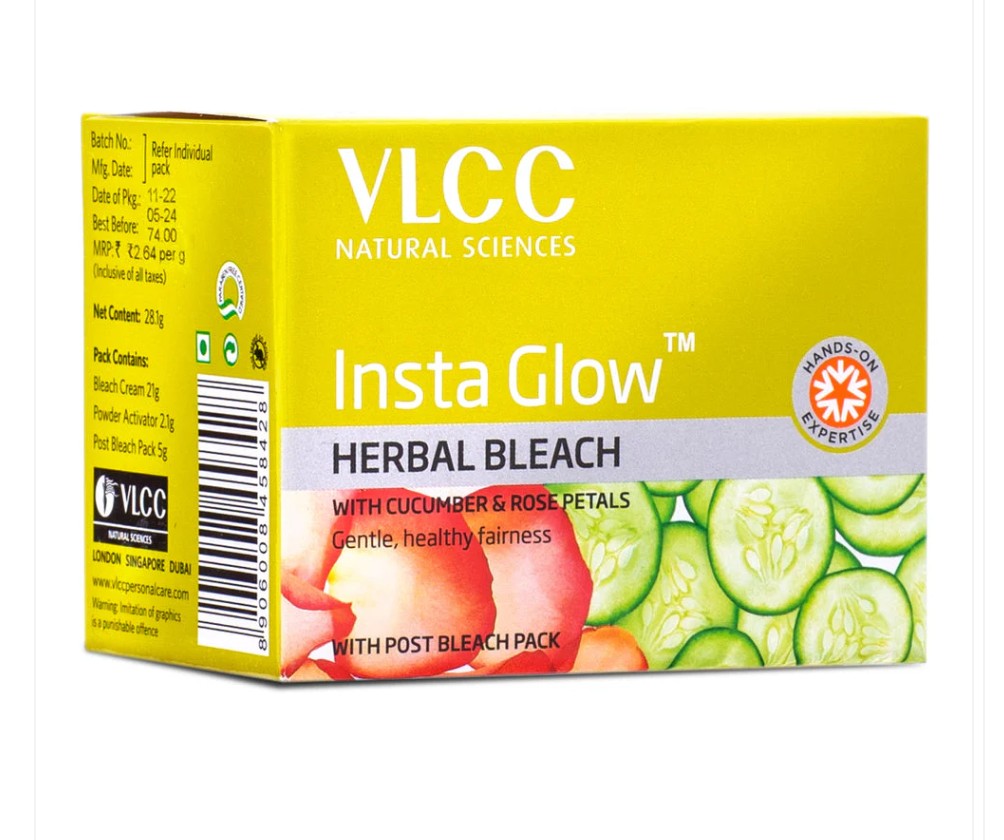 VLCC Insta Glow Herbal Bleach Kit