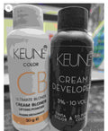 Keune face Bleach powder50gm,Activator60ml