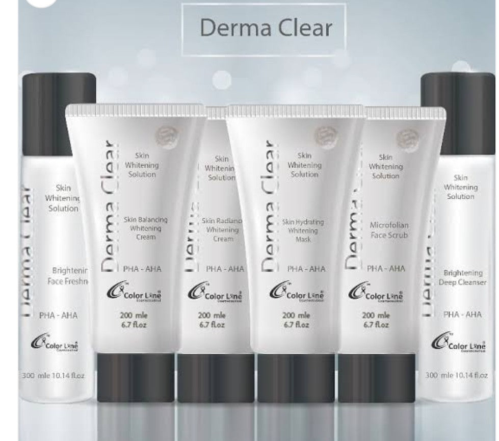Derma Clear Large Whitening Facial Kit(FREE Delivery)