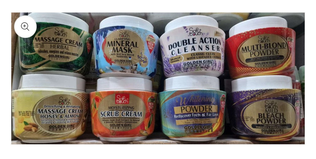 Golden Girl Soft touch large Jar 500ml each select any one of them