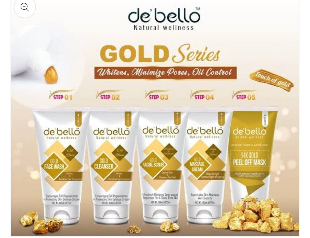 Debello gold whitening Facial