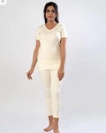 Hinz Women Woollen Shirt Half sleeve innerWear