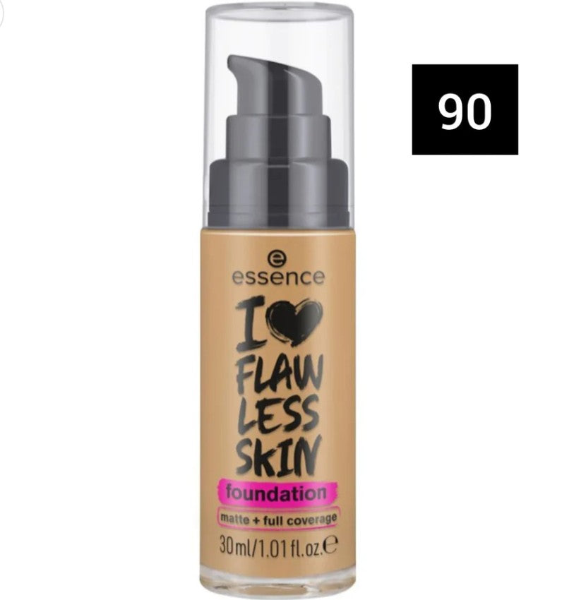 Essence i love flawless skin foundation matte+full coverage 30ml