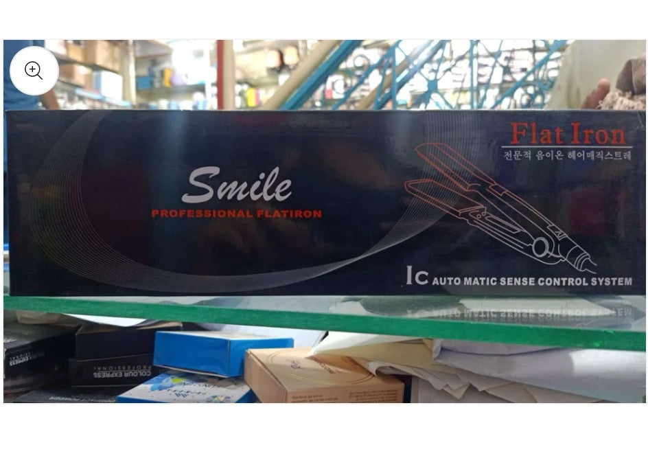 Smile Flat iron auto sense control system