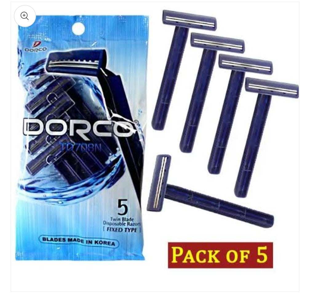 Dorco Razor 5 razors pack