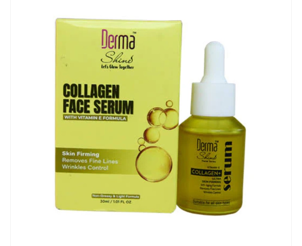 Derma Shine Collagen Face Serum With Vitamin E Formula 30ml