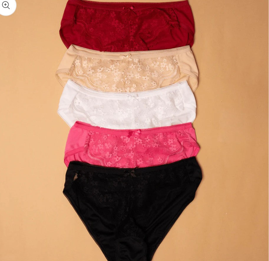 IFG Poppy Blossom 005 Brief with Floral lace Stretchable fabric