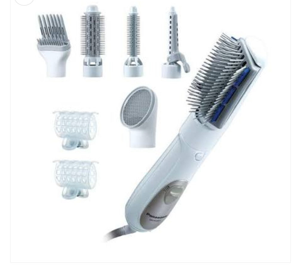 Panasonic Flexible Styling Hair Styler,8in1 EH-KA81-W