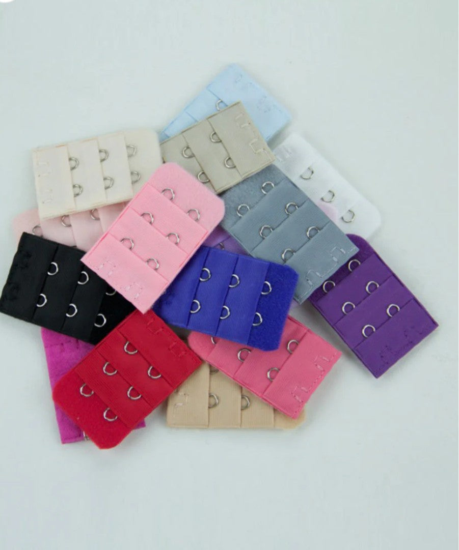 Bra extension double hook