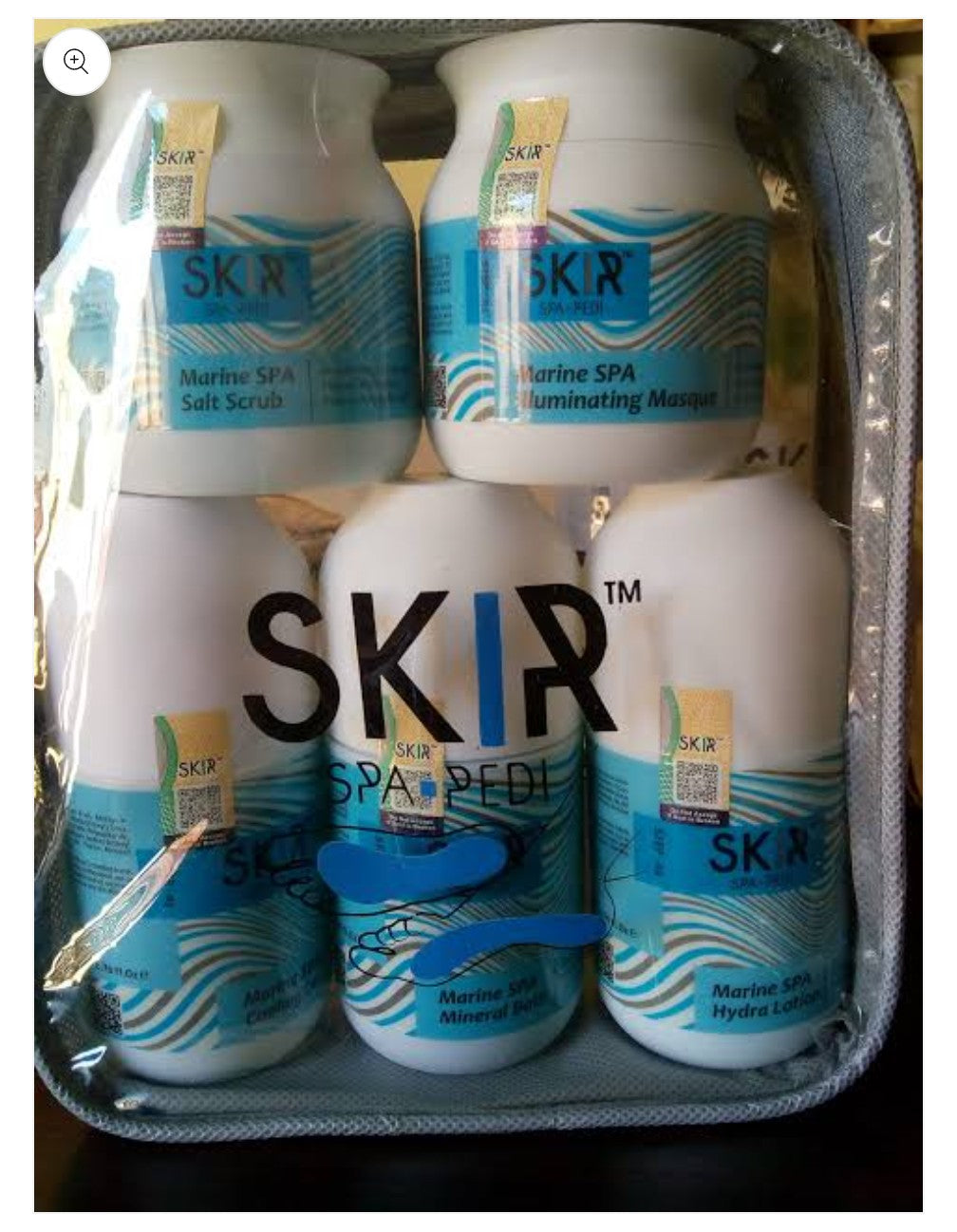 Skir Spa Pedi Set 5 JAR each 200ml