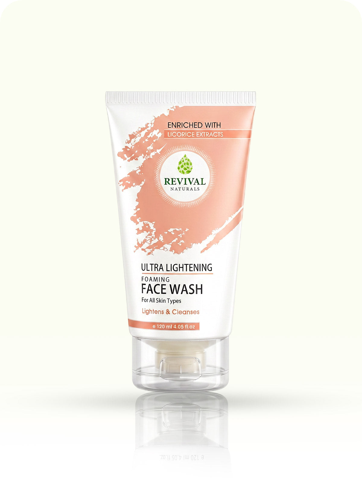 Revival Naturals Ultra Lightening Face Wash 120ml