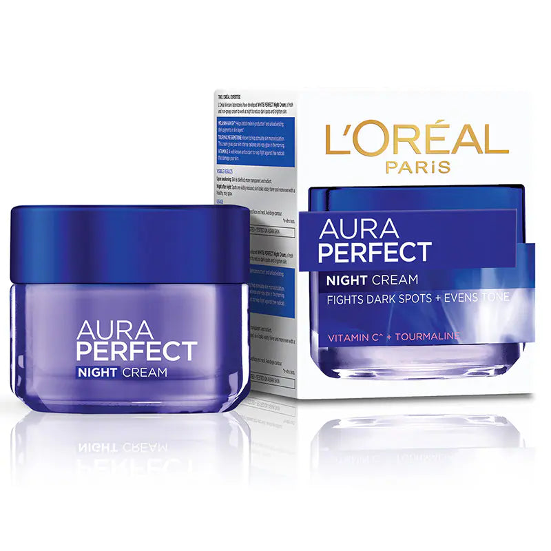 LOreal Paris - Aura Perfect Night Cream For Brighter Skin 50 ml