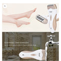 Kemei KM-3518 Electric Shaver Epilator for Women Lady Shaver Hair Remover Trimmer