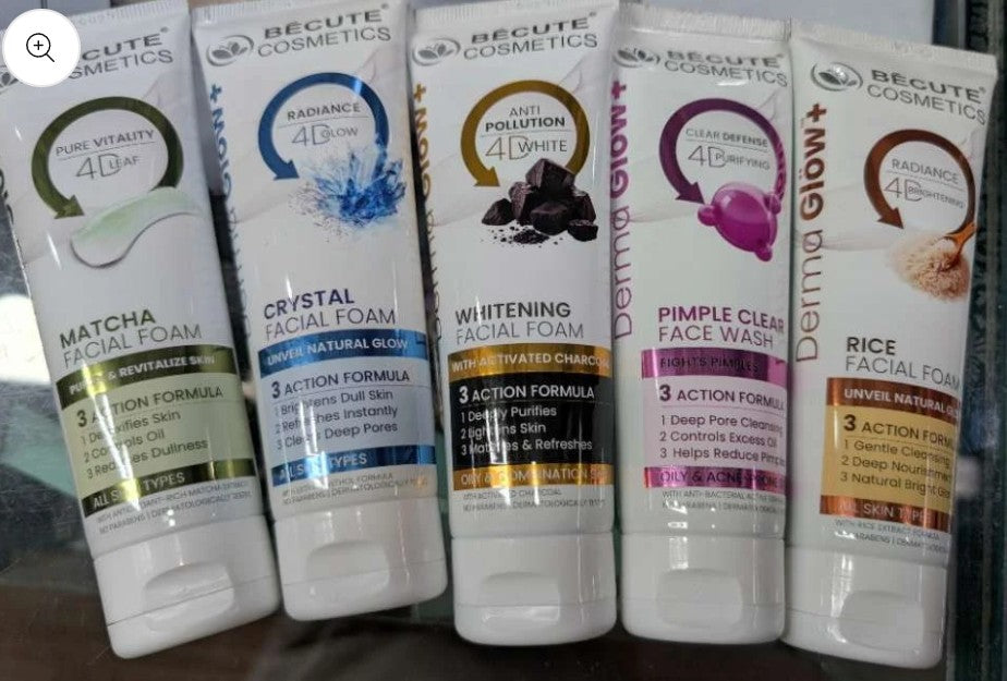 Becute 4D New face Washes foam 100ml