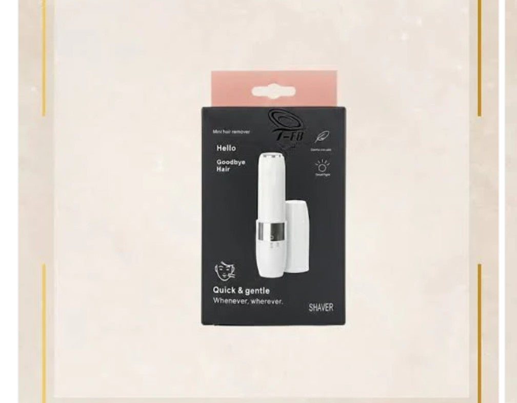 Hello goodbye hair shaver mini quick & gentle